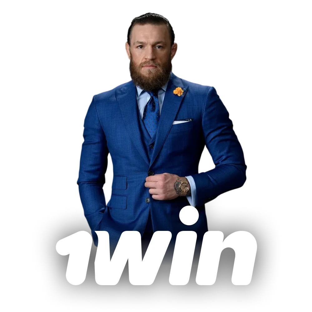 Sigue a Conor McGregor en el equipo de estrellas de 1win.