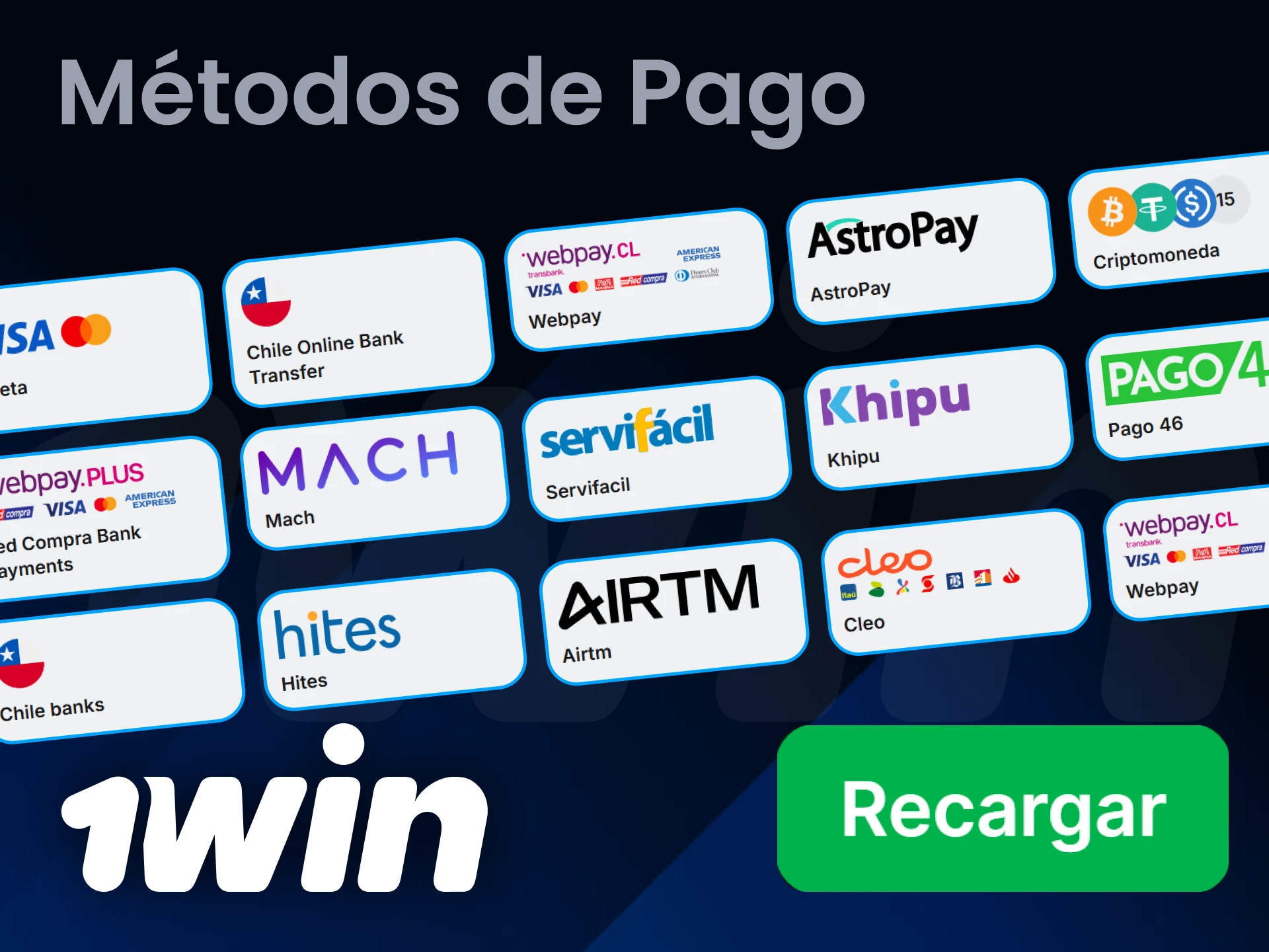 Para apostar en 1Win, necesitas realizar un depósito.