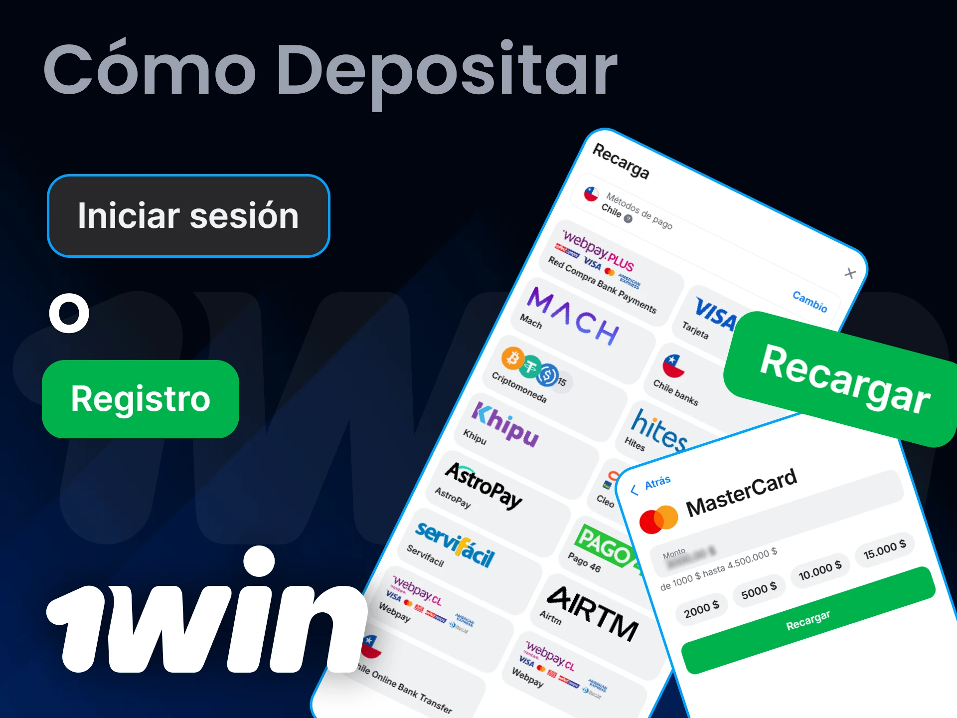 Haz un depósito y empieza a jugar en 1Win.