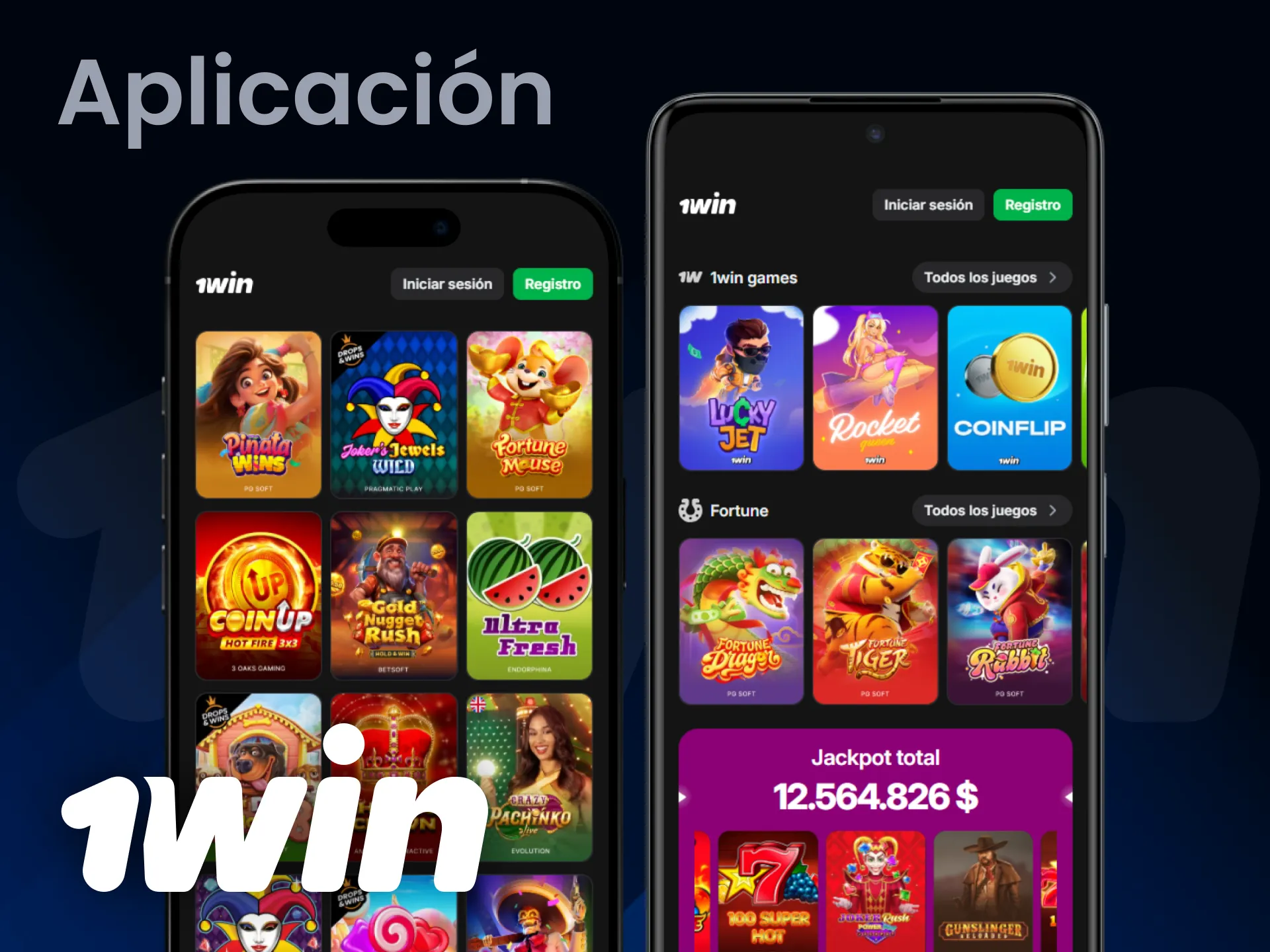 Descarga la app de casino 1win Chile y juega tragamonedas en tu móvil.